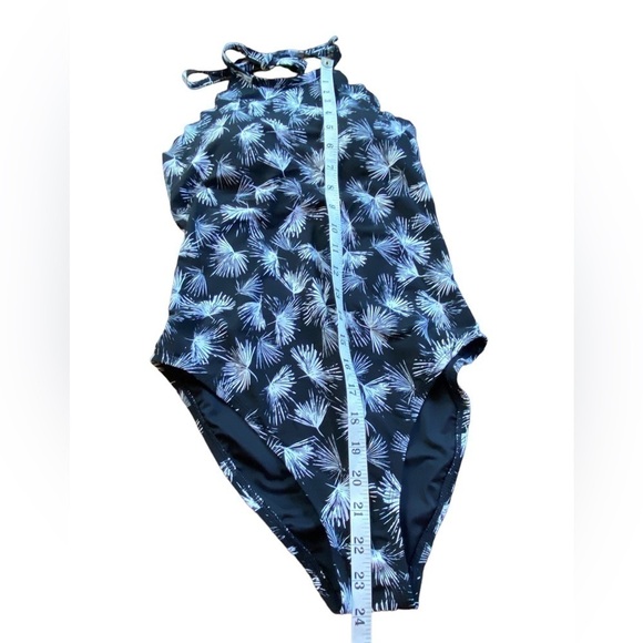 La Blanca High Neck Halter One Piece Swimsuit Peddle Pusher Women’s Size 4 - Picture 6 of 13